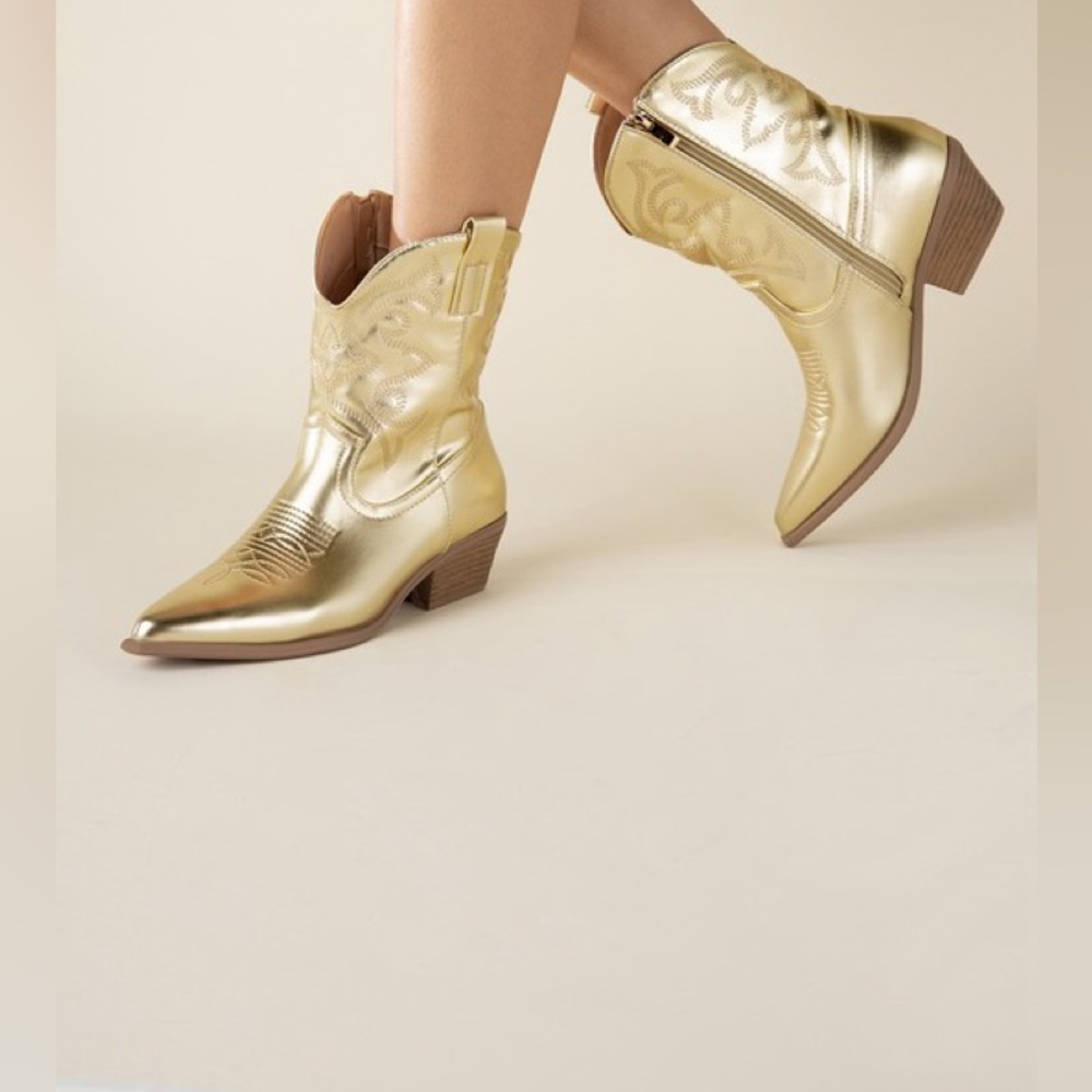 WILLA-1 Western Booties